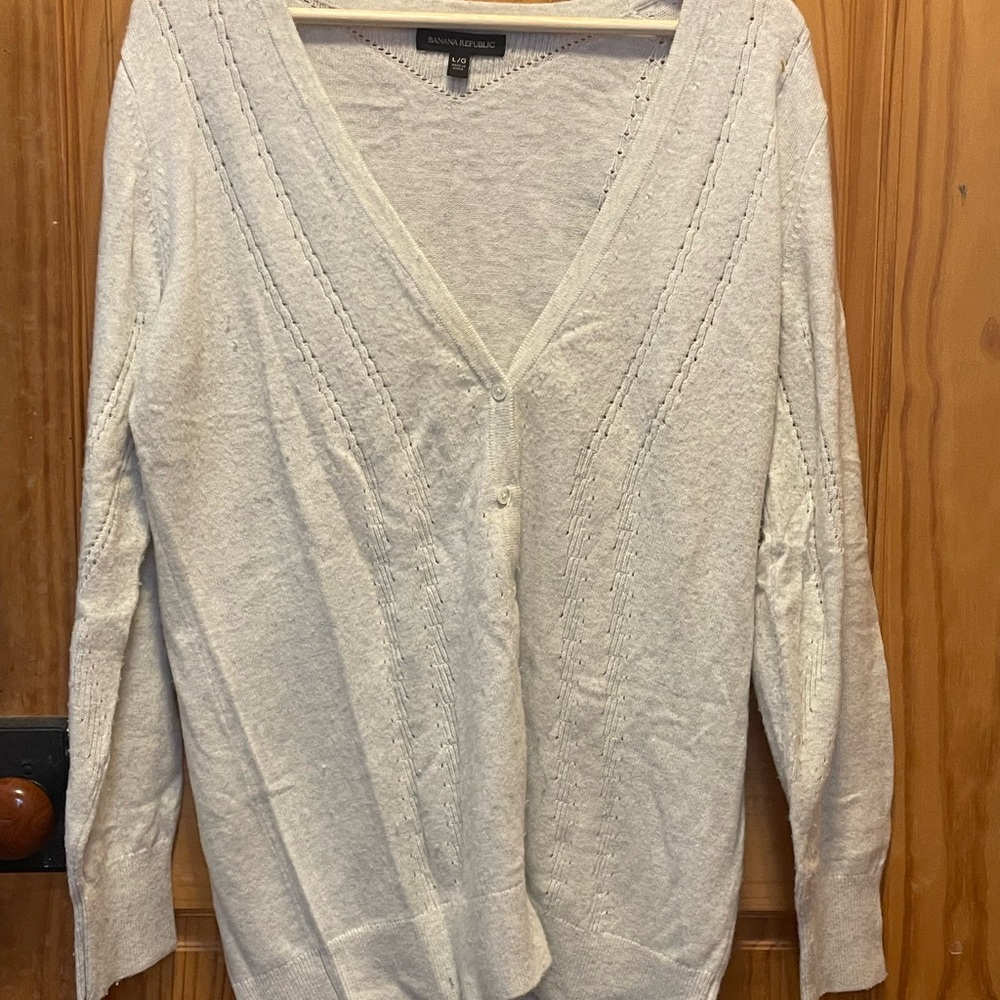 Banana Republic Women's Cream Sweater